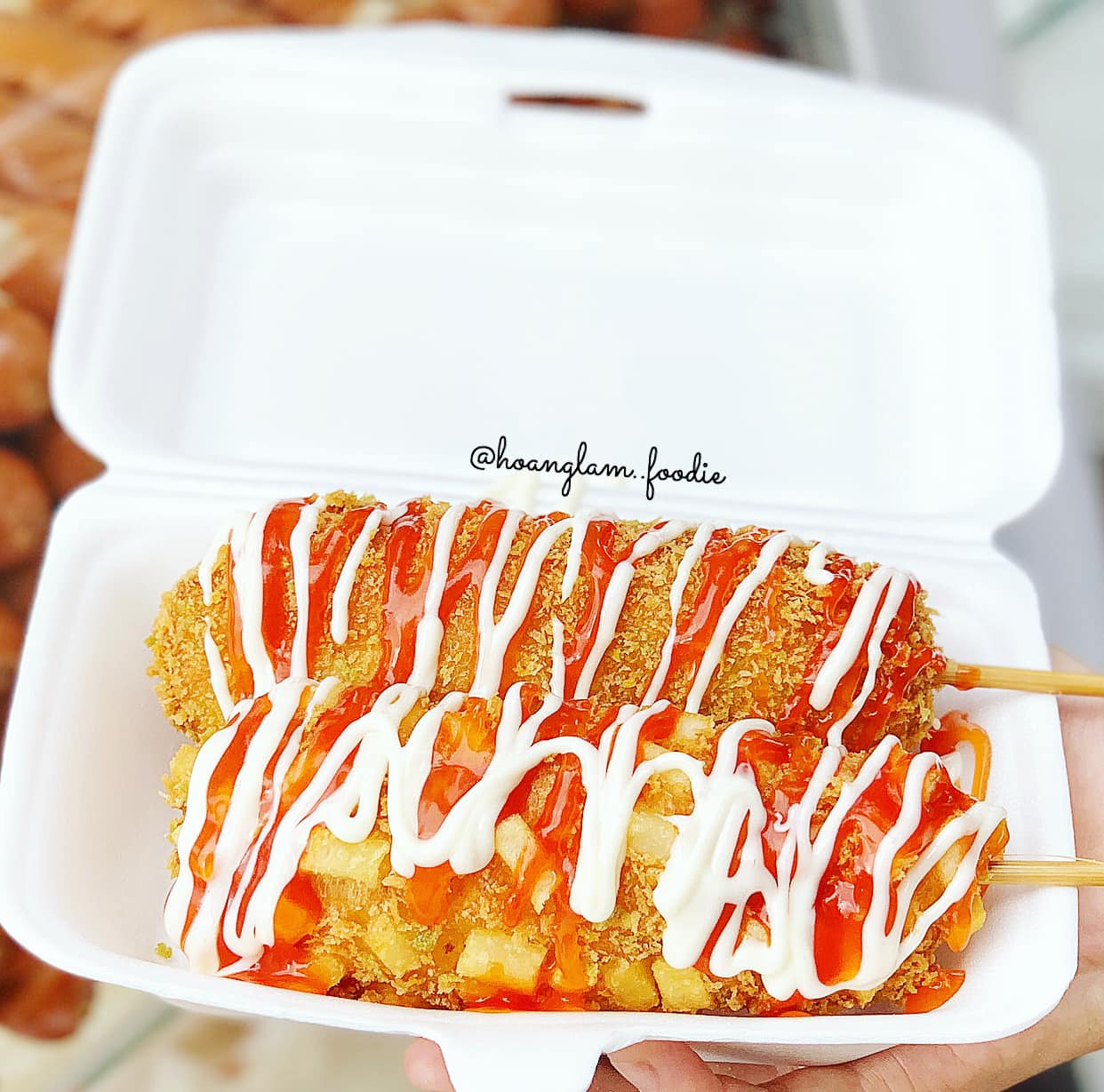 Bánh Hotdog Phô Mai Hàn Quốc - Lê Thúc Hoạch