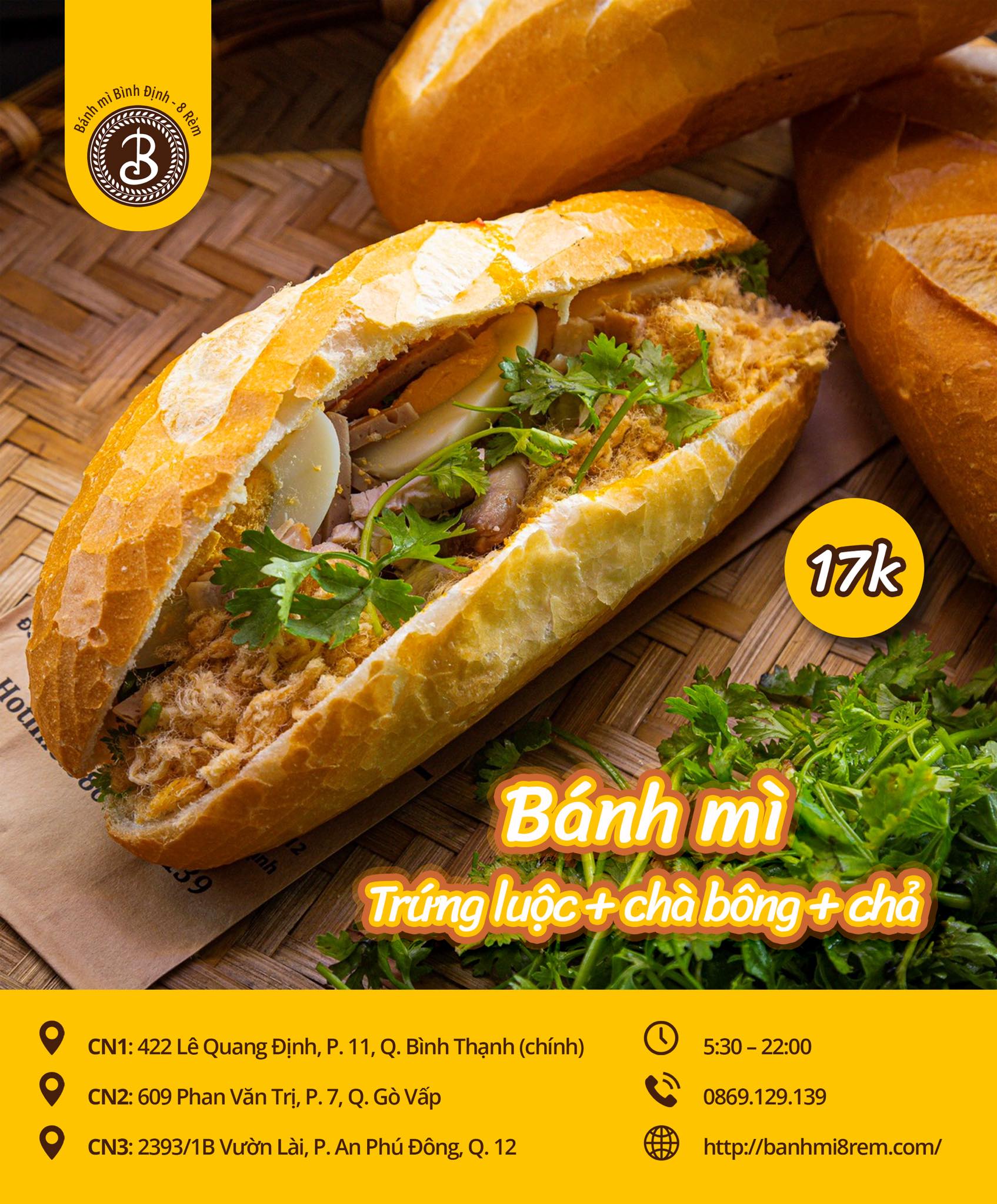 8 Rèm Bánh Mì Bình Định - Phan Văn Trị