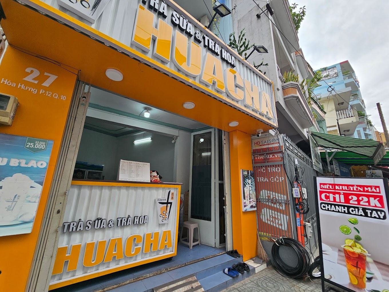 HUACHA MILKTEA & TEA - HOÀ HƯNG