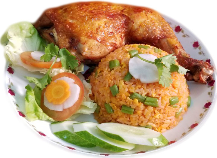 Cơm Gà Xối Mỡ Mạnh Đức