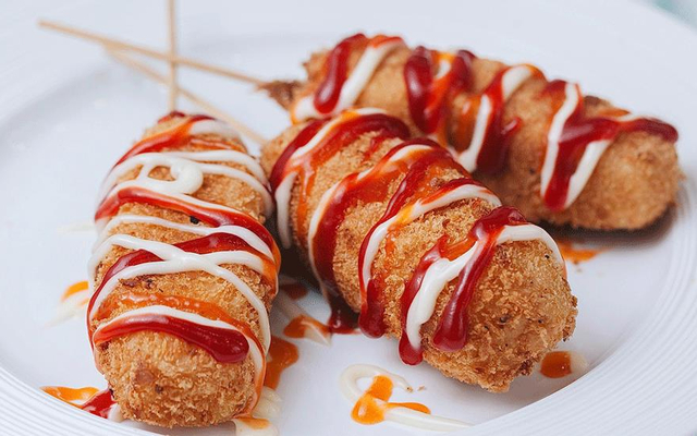 Bánh Hotdog Phô Mai Hàn Quốc - Lê Thúc Hoạch