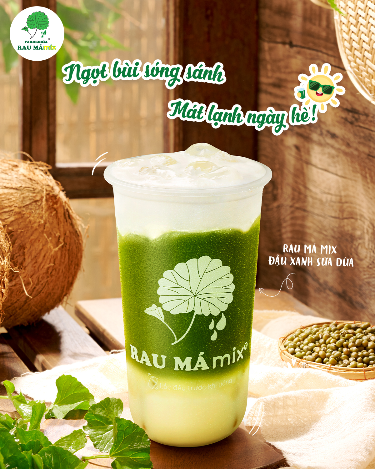 Rau Má Mix - 520 Nguyễn Thị Thập