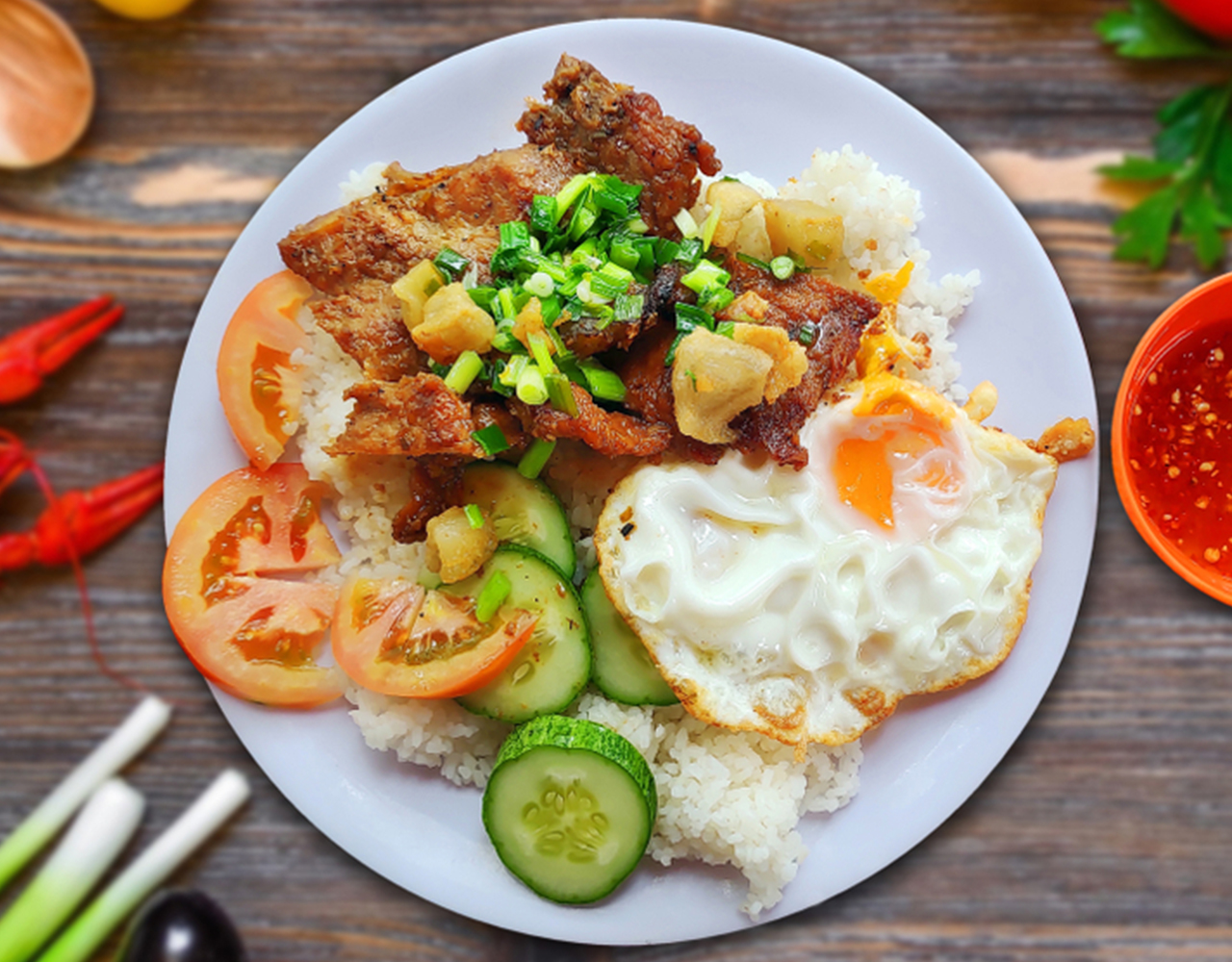 Quán Cơm Tấm 1990 - Lê Văn Lương