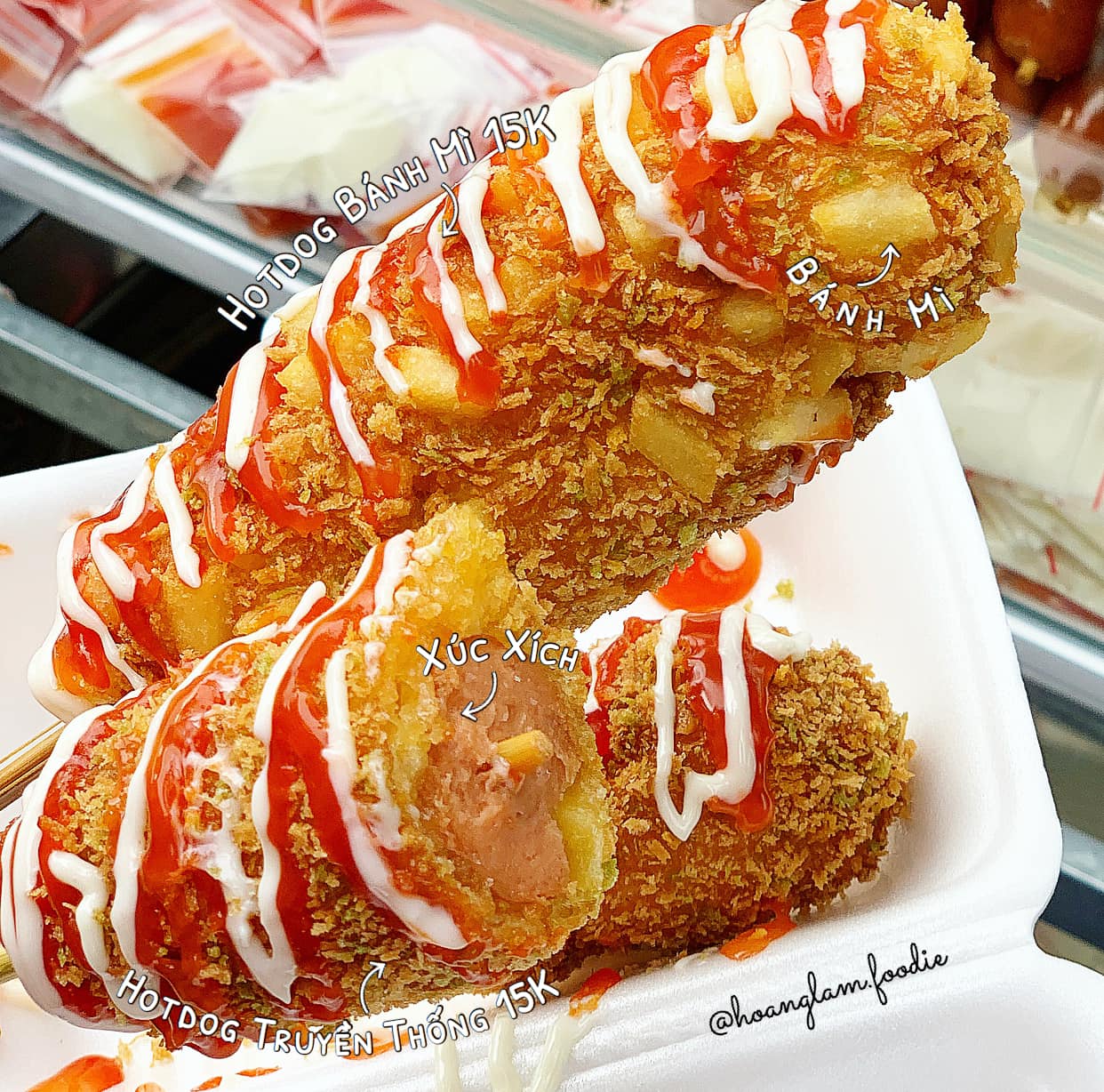 Bánh Hotdog Phô Mai Hàn Quốc - Lê Thúc Hoạch