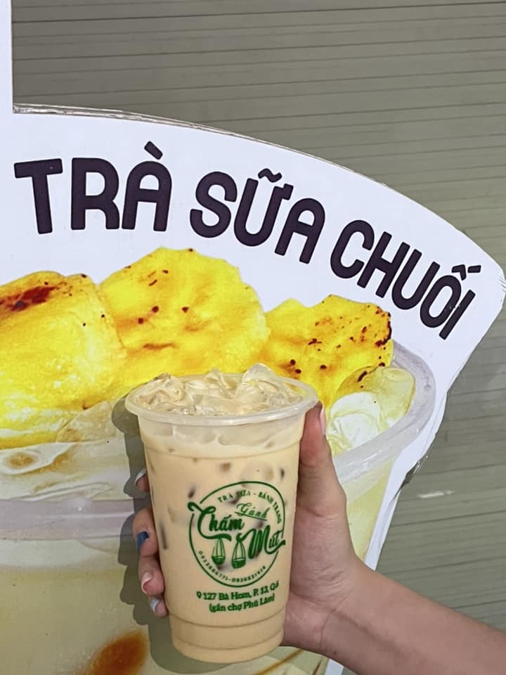 Gánh Chấm Mút - Bánh Tráng & Trà Sữa - Bà Hom