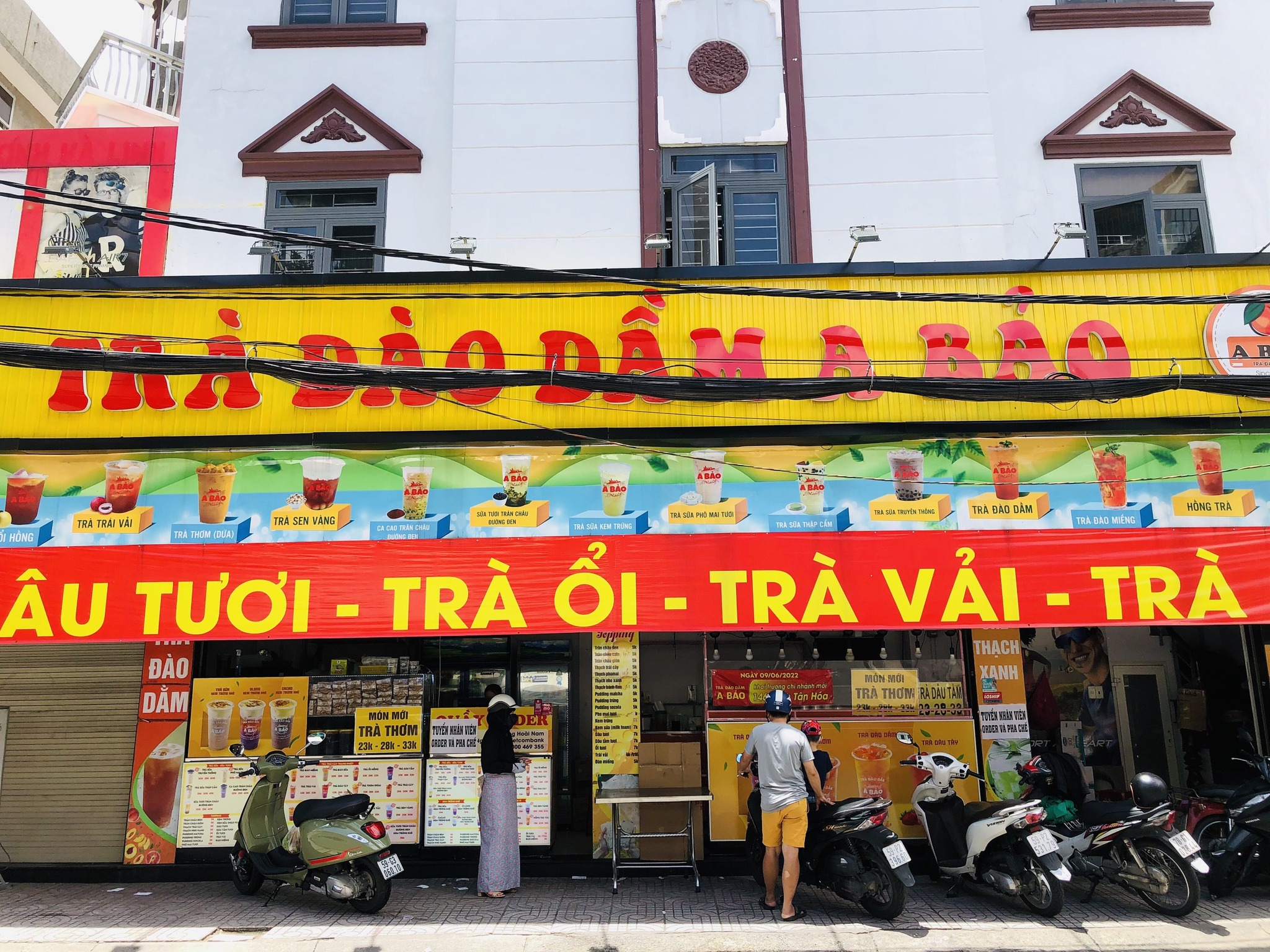 Trà Đào Dầm A Bảo - Đường Thích Quảng Đức