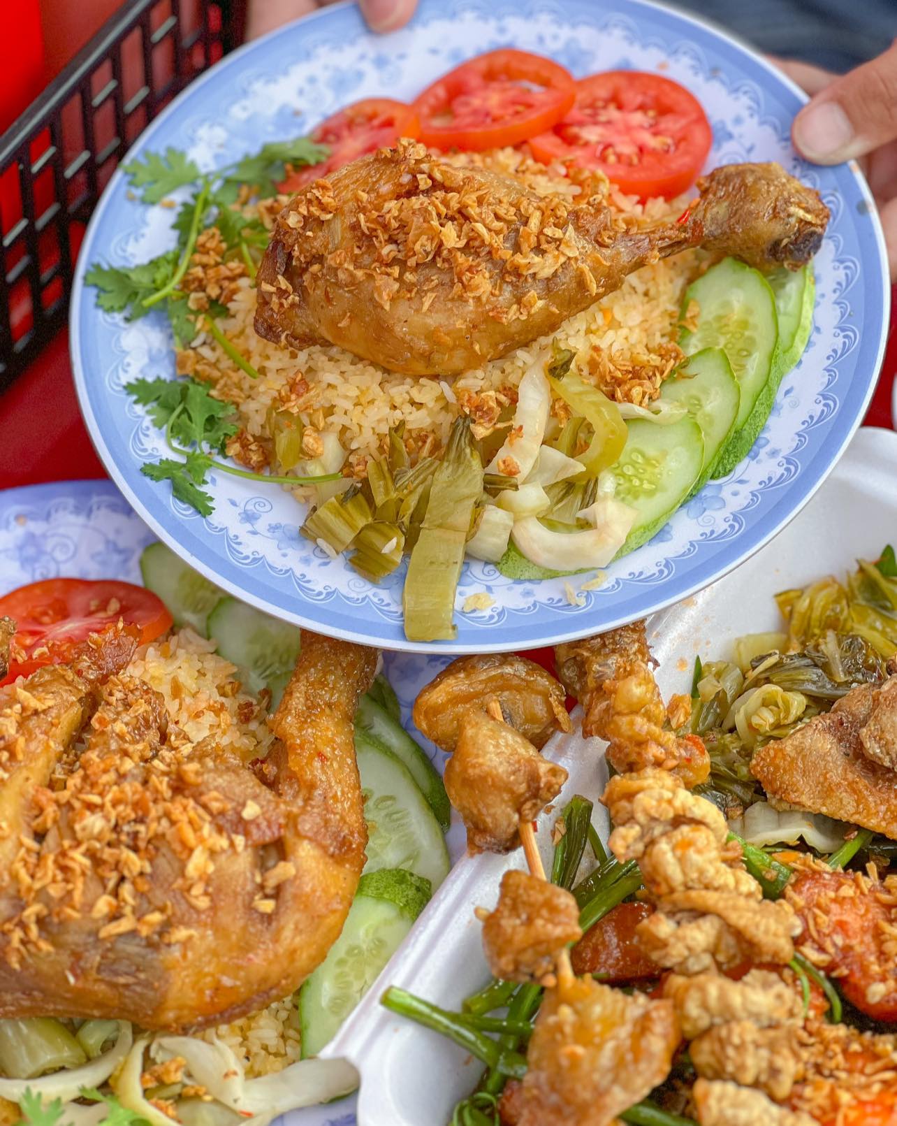 Cơm Gà Xối Mỡ Phươg Ngọc - D5
