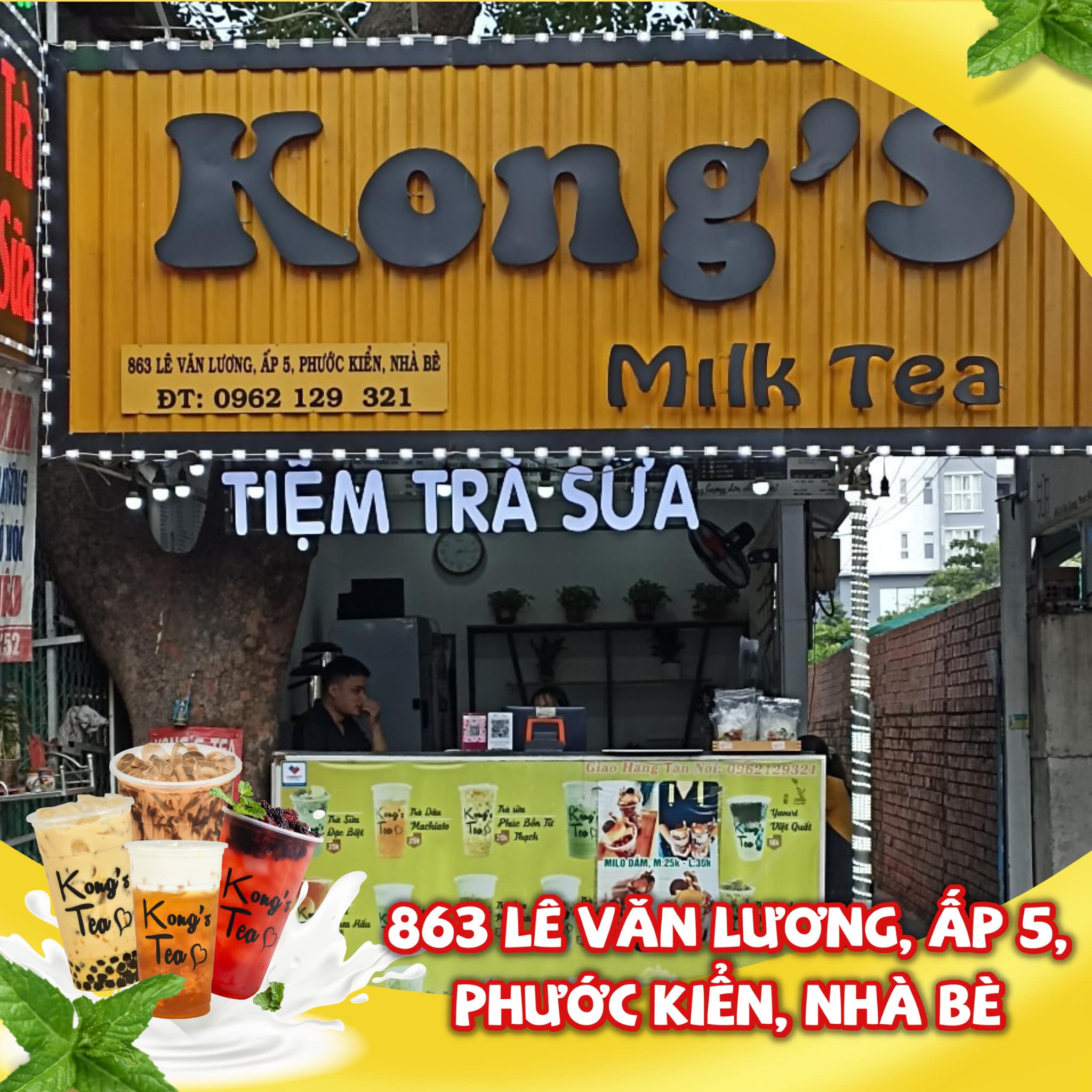 Kong'S Milk Tea - Lê Văn Lương