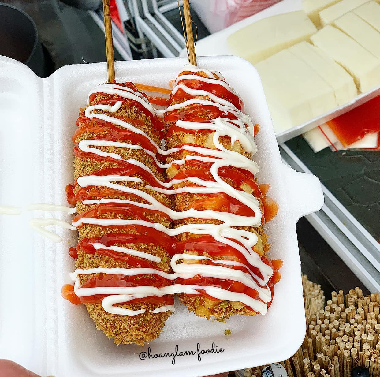 Bánh Hotdog Phô Mai Hàn Quốc - Lê Thúc Hoạch