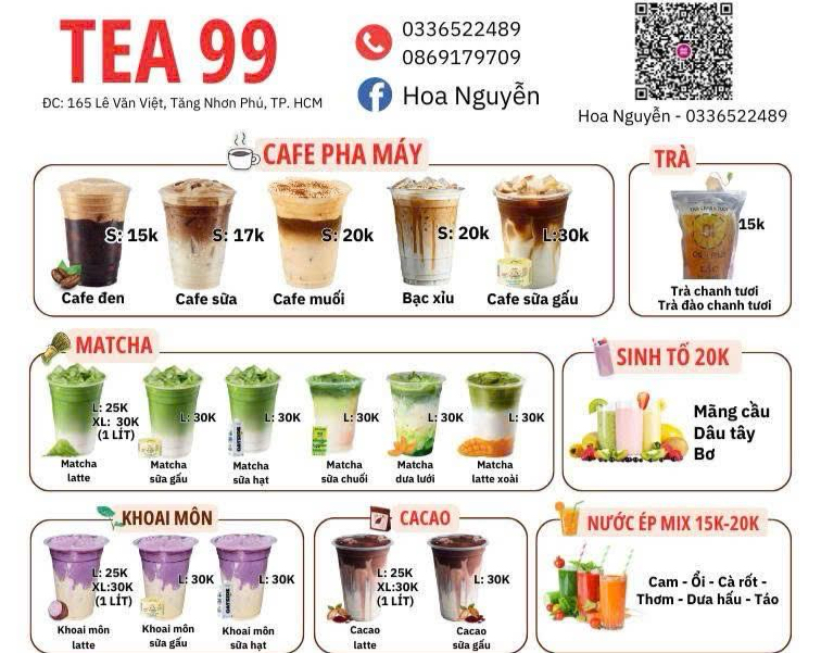 Tea 99 - Lê Văn Việt