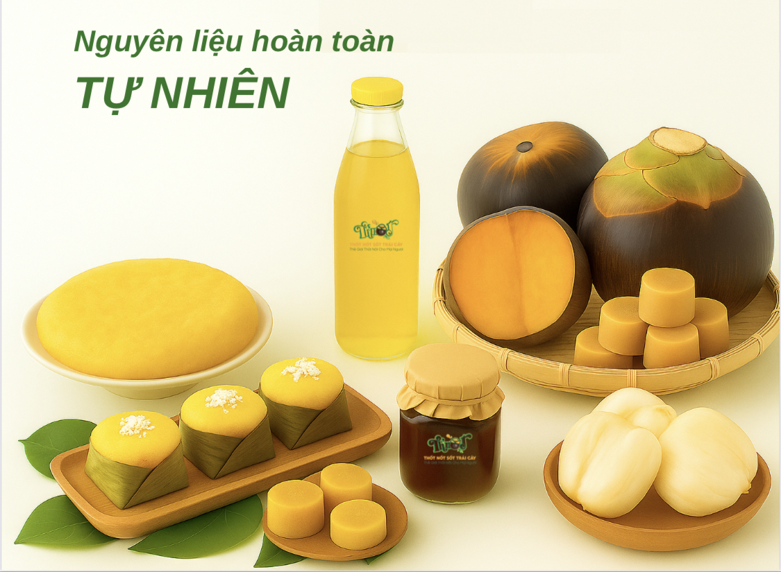Th'not - Thốt Nốt Sốt Trái Cây - Vườn Chuối