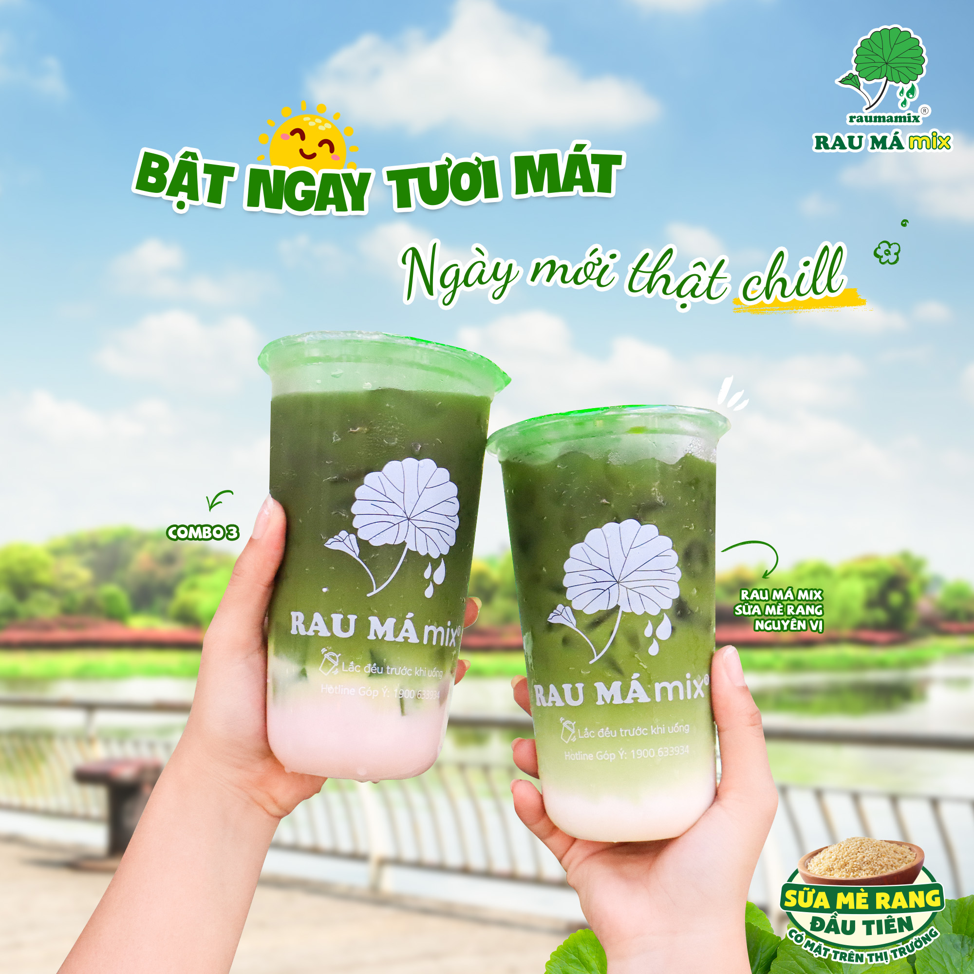 Rau Má Mix - 326 Hồng Lạc