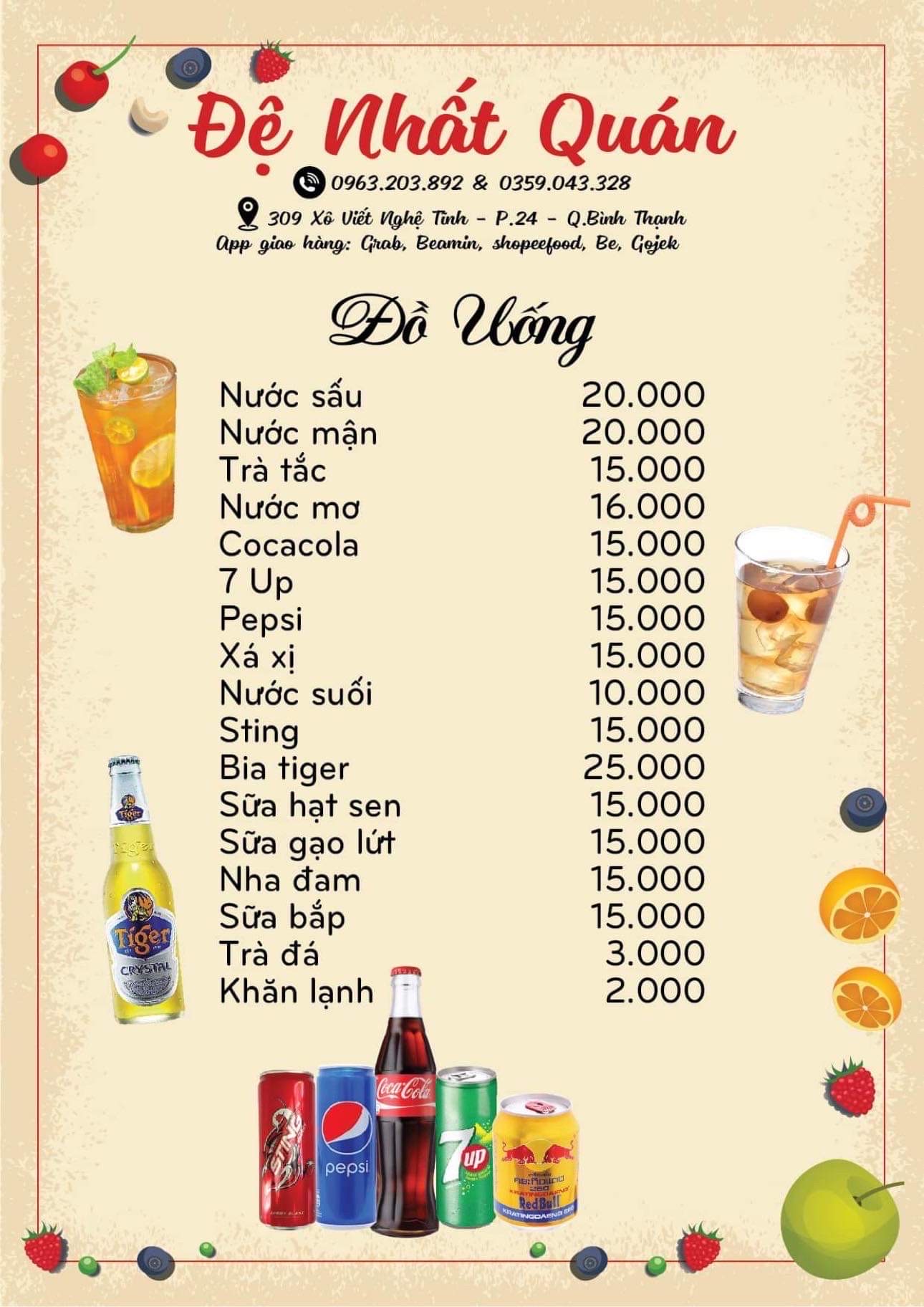 Bún Đậu Đệ Nhất Quán CN2 - Xô Viết Nghệ Tĩnh