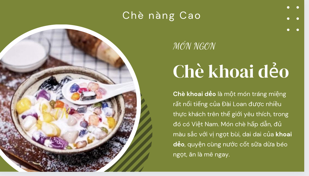 Chè Nàng Cao - Minh Phụng