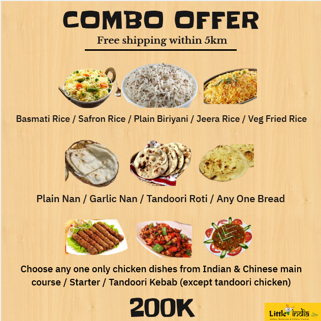 Nhà hàng Ấn Độ Little India - Hàng Tre