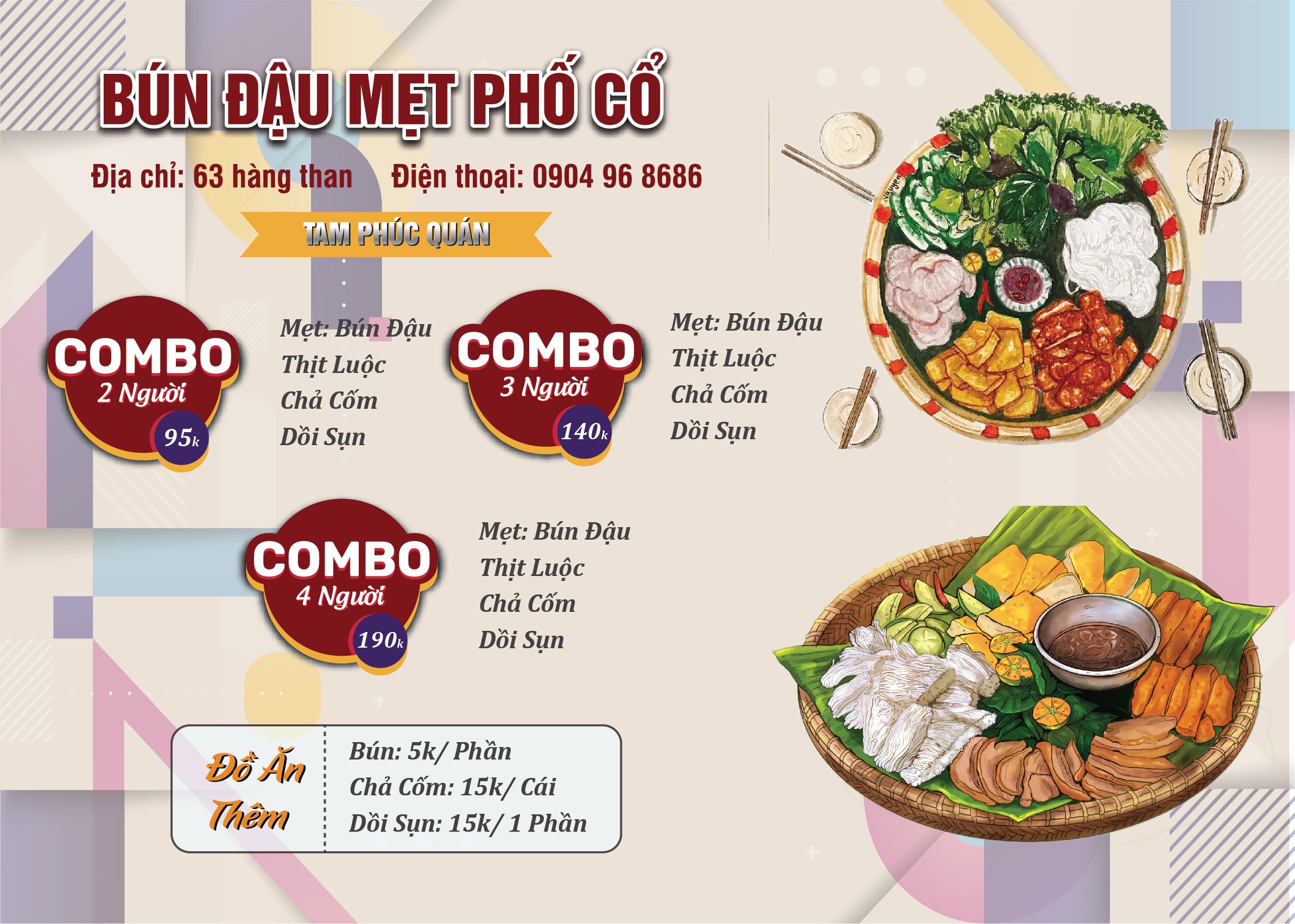 Bún Đậu Mẹt Phố Cổ - Hàng Than